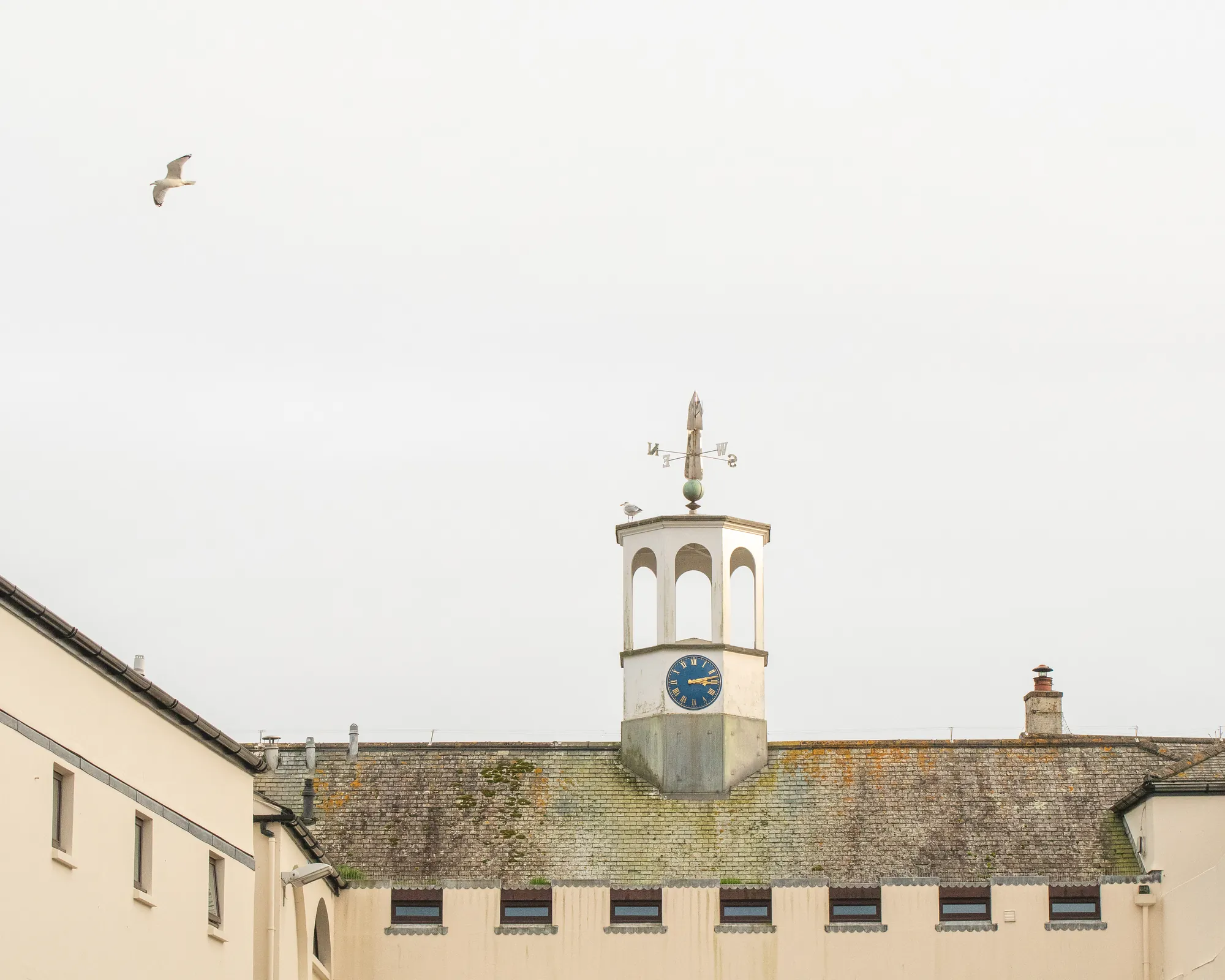 Gatehouse clock, Falmouth. 2021.